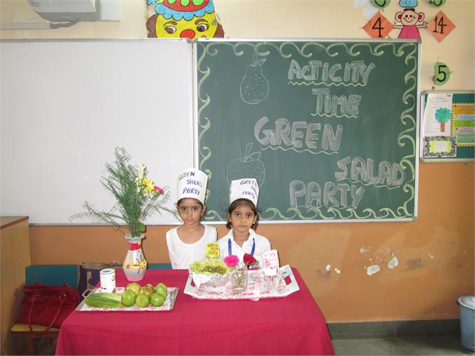 GREEN SALAD AND SANDWICH PARTY-2015