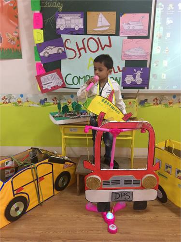 Show & Tell Competition for Pre-Primary