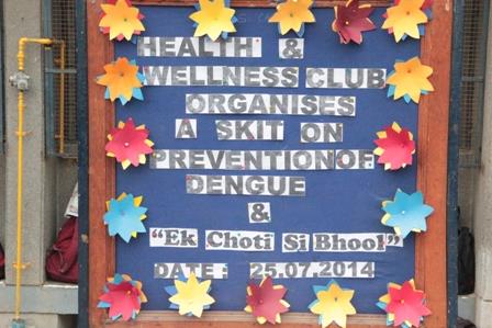 Health & wellness Club skits(2014-15)