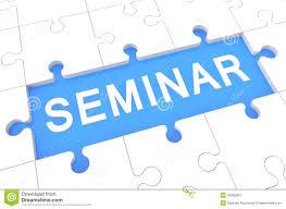 SEMINAR 01/08/2016