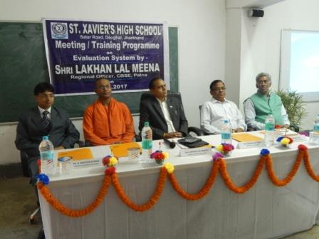 Visit of Regional Officer, CBSE Patna on 12.11.2017
