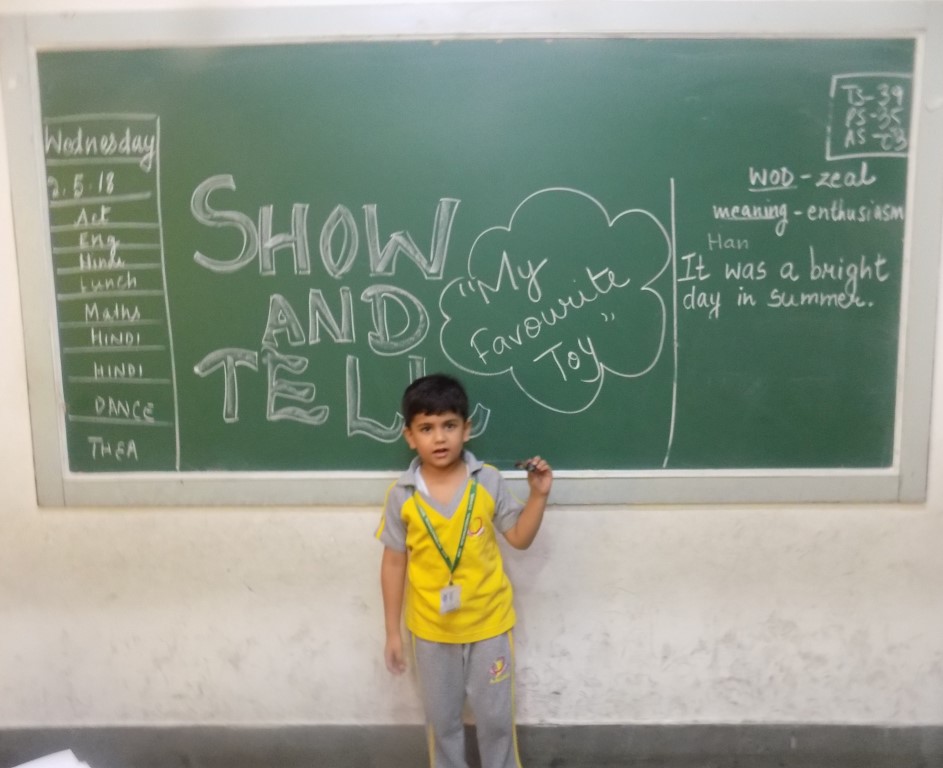 SHOW AND TELL : I - III