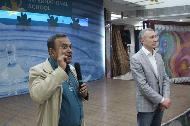VISIT OF FOREIGN DELEGATION FROM SPACE EDUCATION MOSCOW