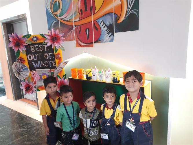 Best Out Of Waste. (PreSchool)