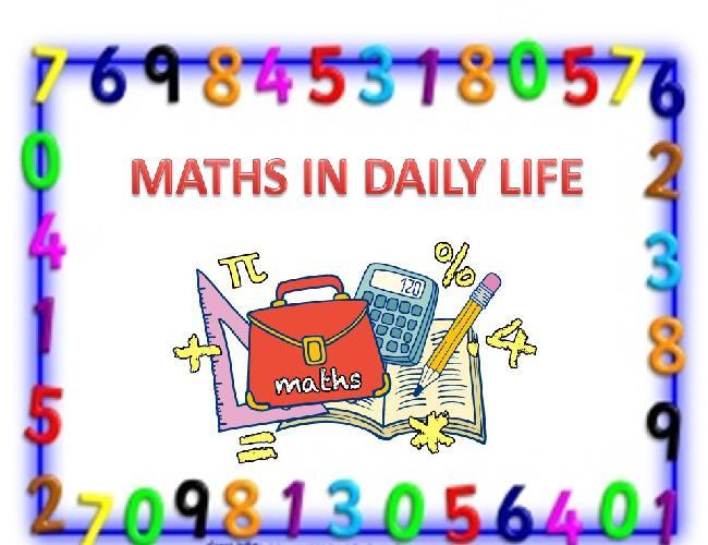 Special Assembly ontopic - Mathematics in daily life
