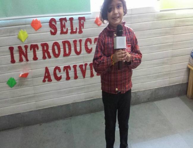 SELF INTRODUCTION ACTIVITY