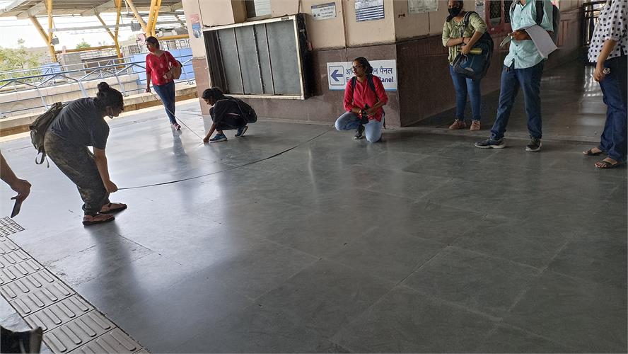 Site Visit - Dwarka Metro Station
