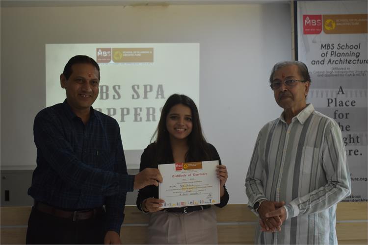 Award Function:  MBS SPA Toppers
