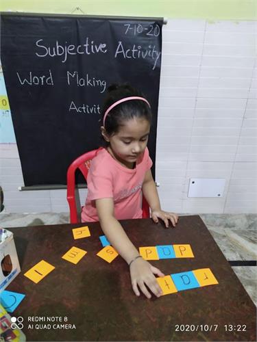 Word Building Activity