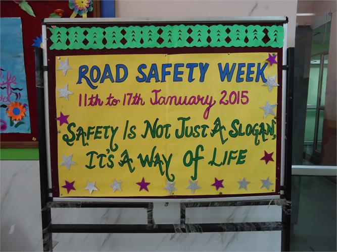 ROAD SAFETY WEEK - 11TH TO 17TH JANUARY 2015