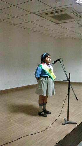 ENGLISH POETRY RECITATION COMPETITION - CLASS II