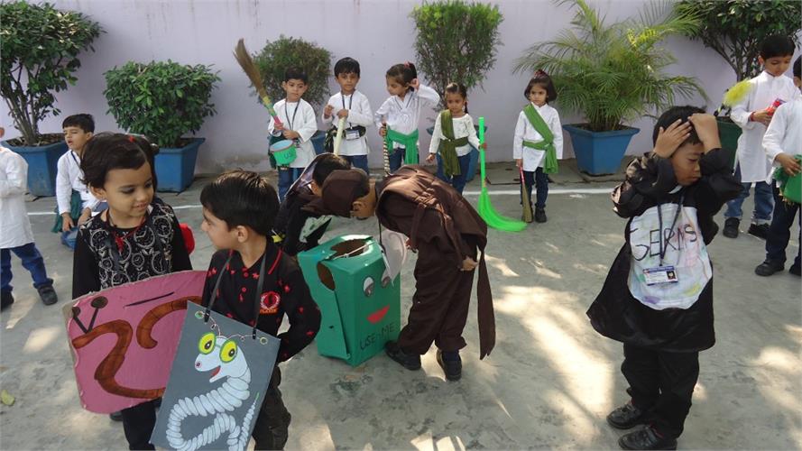 CLEANLINESS INITIATIVE FOR A CLEAN INDIA - NURSERY