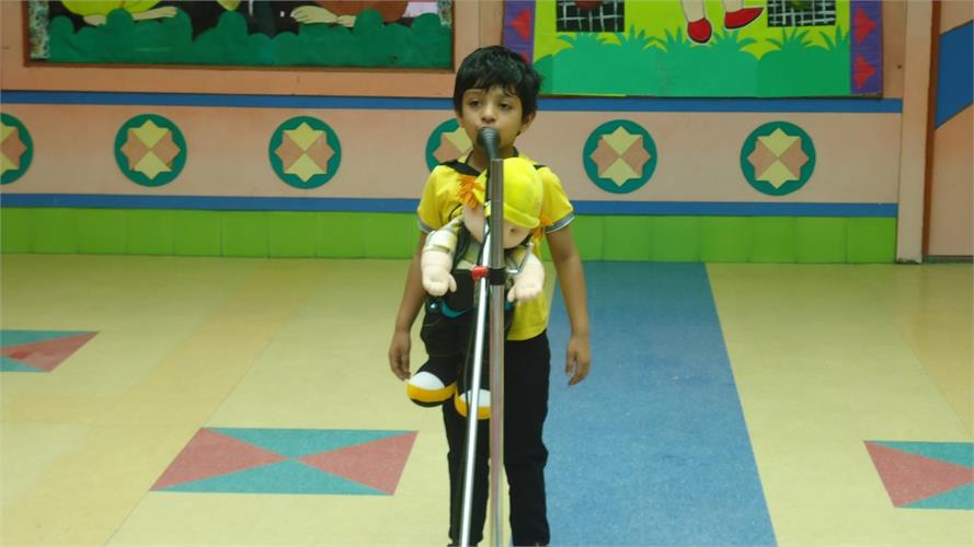 ENGLISH RHYME RECITATION COMPETITION  PREPRIMARY 1