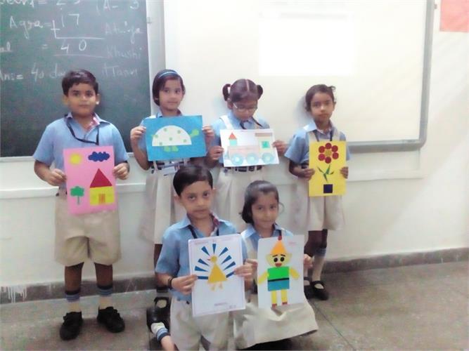 FUN WITH SHAPES – ACTIVITY OF CLASS I & II