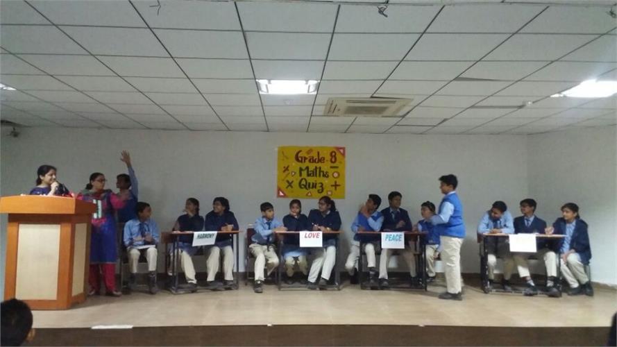 MATHS QUIZ OF CLASS VIII
