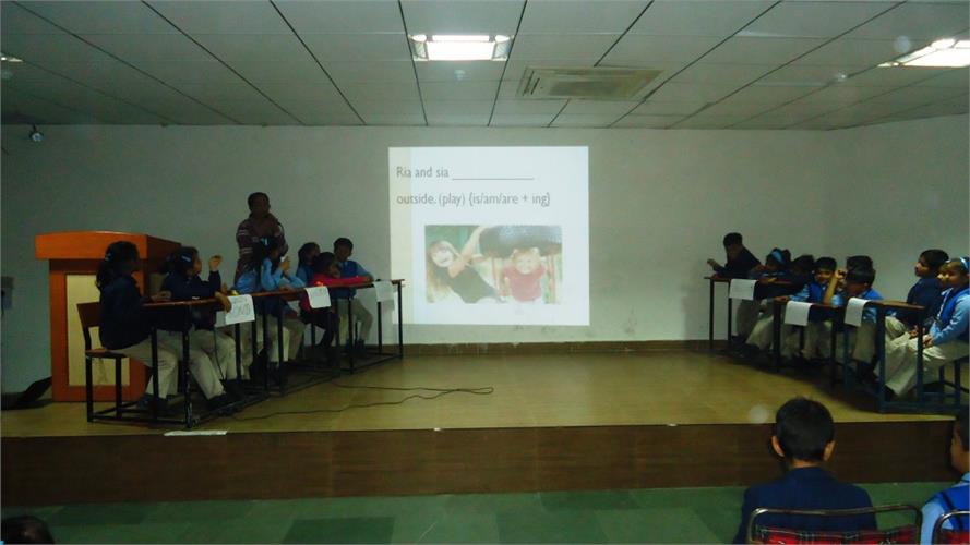 ENGLISH GRAMMAR QUIZ - CLASS II