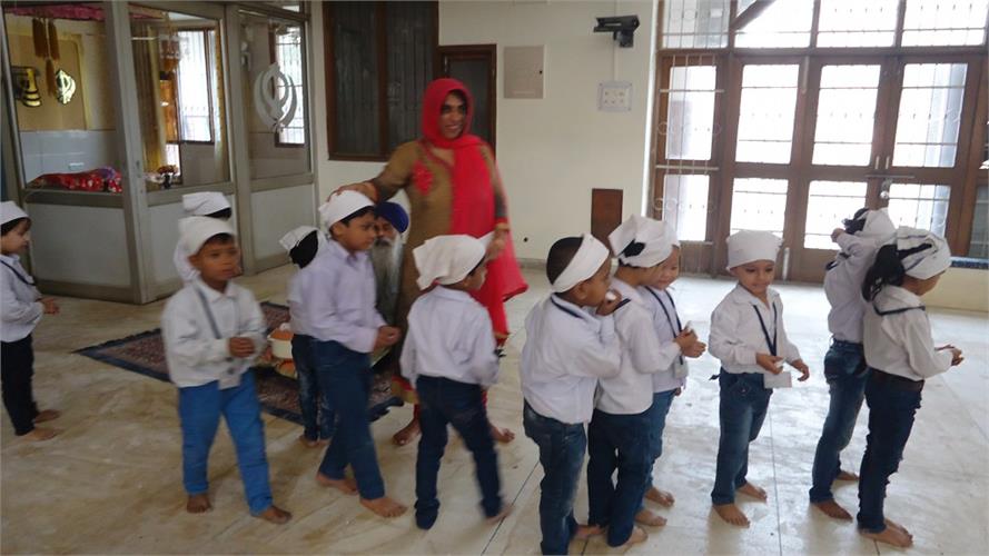 VISIT TO GURDWARA FOR GURPURAB - NURSERY