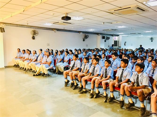 INTERACTIVE SESSION FOR CLASS VIII  - 2018