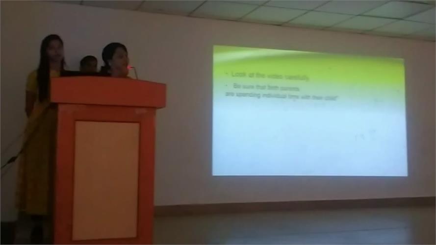 WORKSHOP ON PARENTING TIP - 14.05.2018