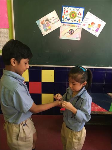 RAKSHA BANDHAN CELEBRATIONS - 2018 PRIMARY