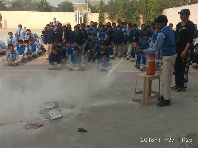 MOCK DRILL ON DISASTER MANAGEMENT - 27.11.2018