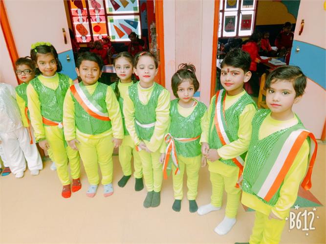 REPUBLIC DAY CELEBRATION - 2019 NURSERY WING