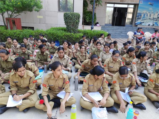 COMBINED ANNUAL TRAINING CAMP OF NCC 6TH – 15TH JULY 2022