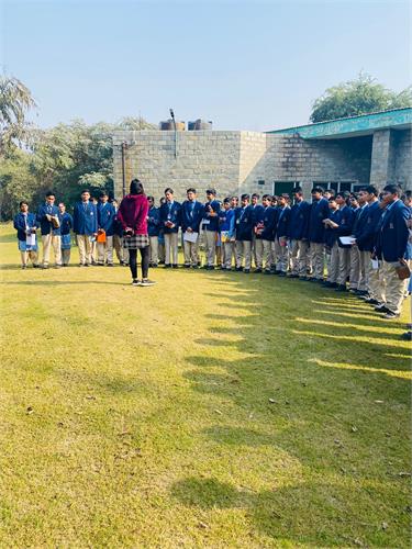 AN EDUCATIONAL TRIP TO ‘YAMUNA BIODIVERSITY PARK’- 9.12.2022