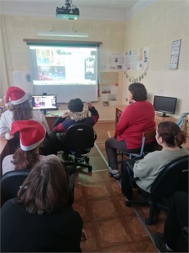 ONLINE EXCHANGE PROGRAMME WITH ST.PETERSBURG SCHOOL 349-20.12.2022