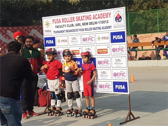 Pusa Roller Skating Championship 2017-18