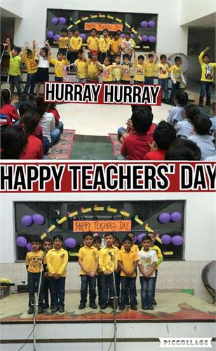 Class I : Teacher`s Day Celebration