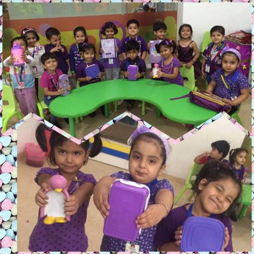 Pre-School : Purple Colour Day