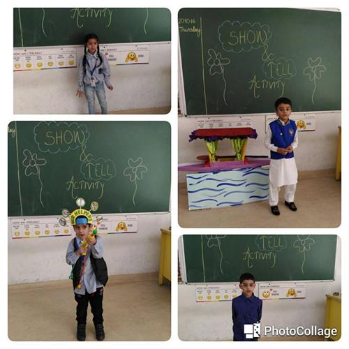 Class I : Show & Tell Acitivity