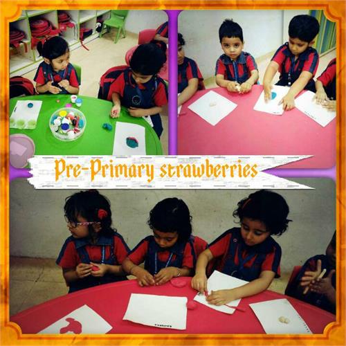 Pre-Primary : Clay Moulding Activity