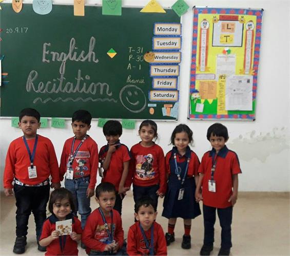 Pre-School: English Recitation