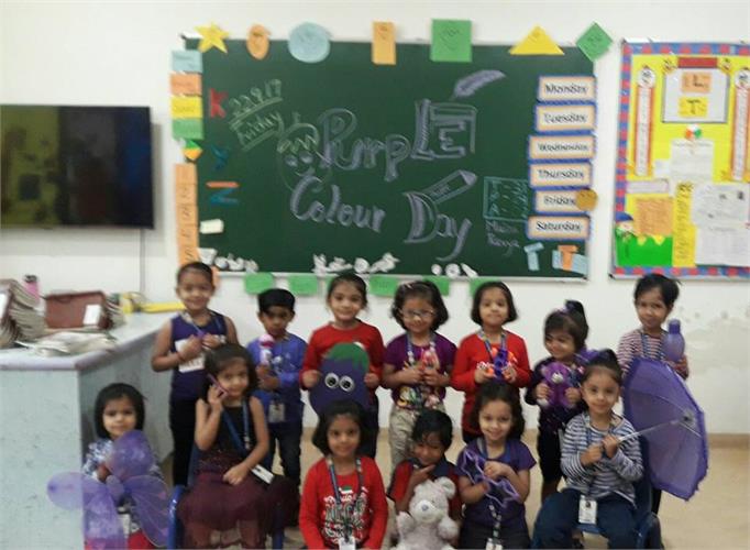 Pre-School: Purple Colour Day