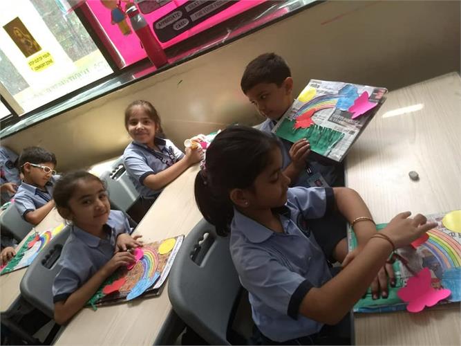 Class II:Folder Making Activity