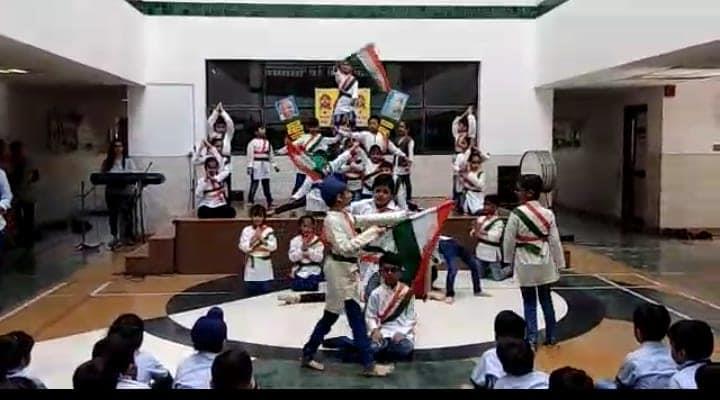 Class II - Spl. Assembly on the occasion of Gandhi Jayanti