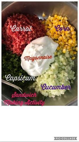 Class I : Sandwich Making Activity