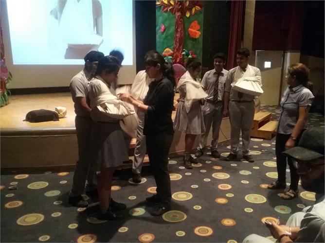 First Aid Work Shop at SVIS