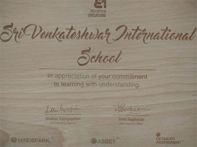Receive recognition at Delhi level from ASSET