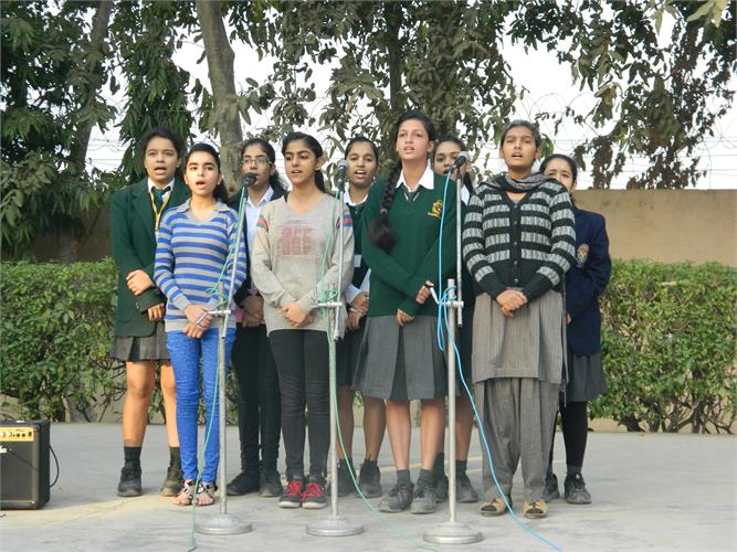Class 11-D assembly