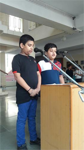 Special Assembly  Class V A  Topic- Honesty