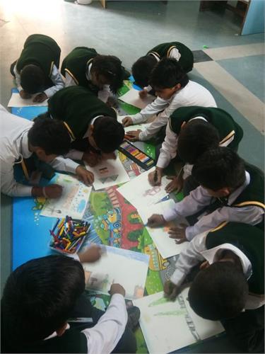 Free Hand Drawing Competition- Infant Wing
