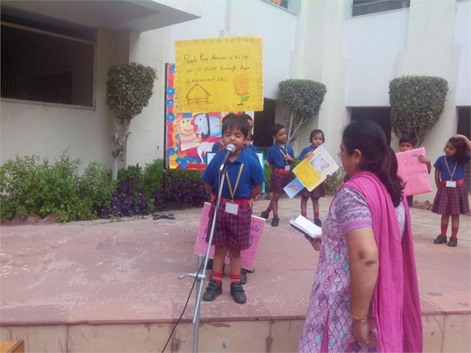 Assembly on Save animal,Save life- Infant wing
