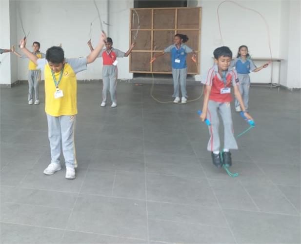 Inter House Skipping Competition
