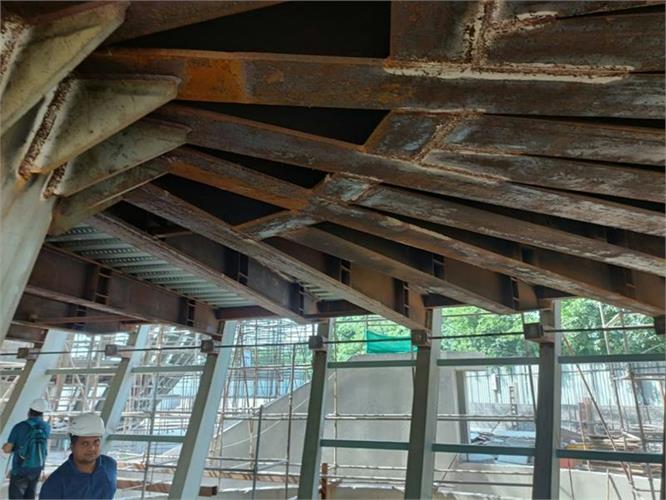 Site visit- Dwarka sec- 14 Office Building