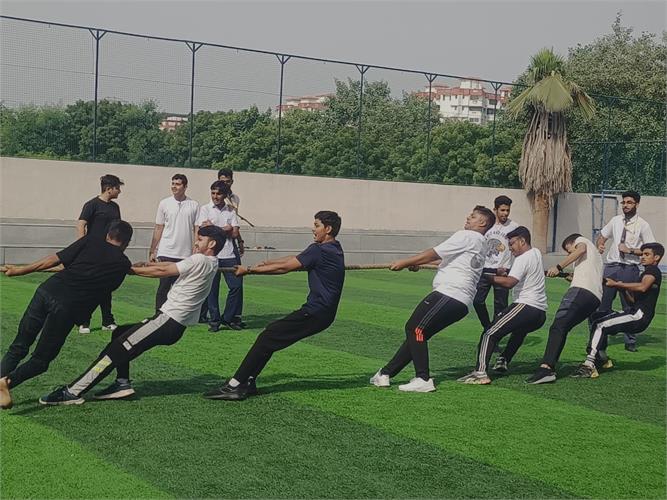 INTER HOUSE COMPETITION- TUG OF WAR (GRADE-XI)