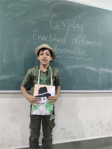Cosplay- Enactment of Famous Personalities (Class -II)I