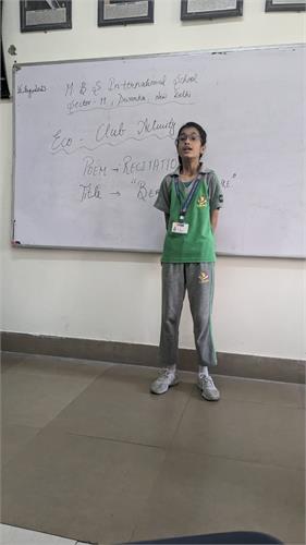 Poem Recitation - (Grade-VII)